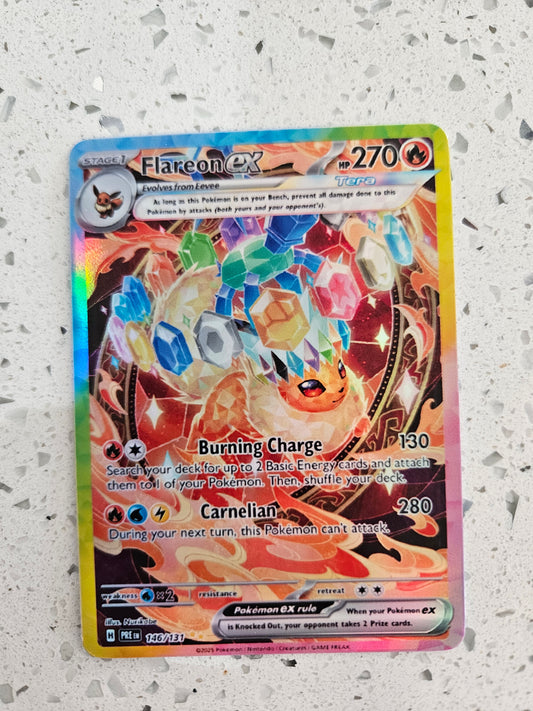 Flareon ex #146 Prismatic Evolutions Sticker