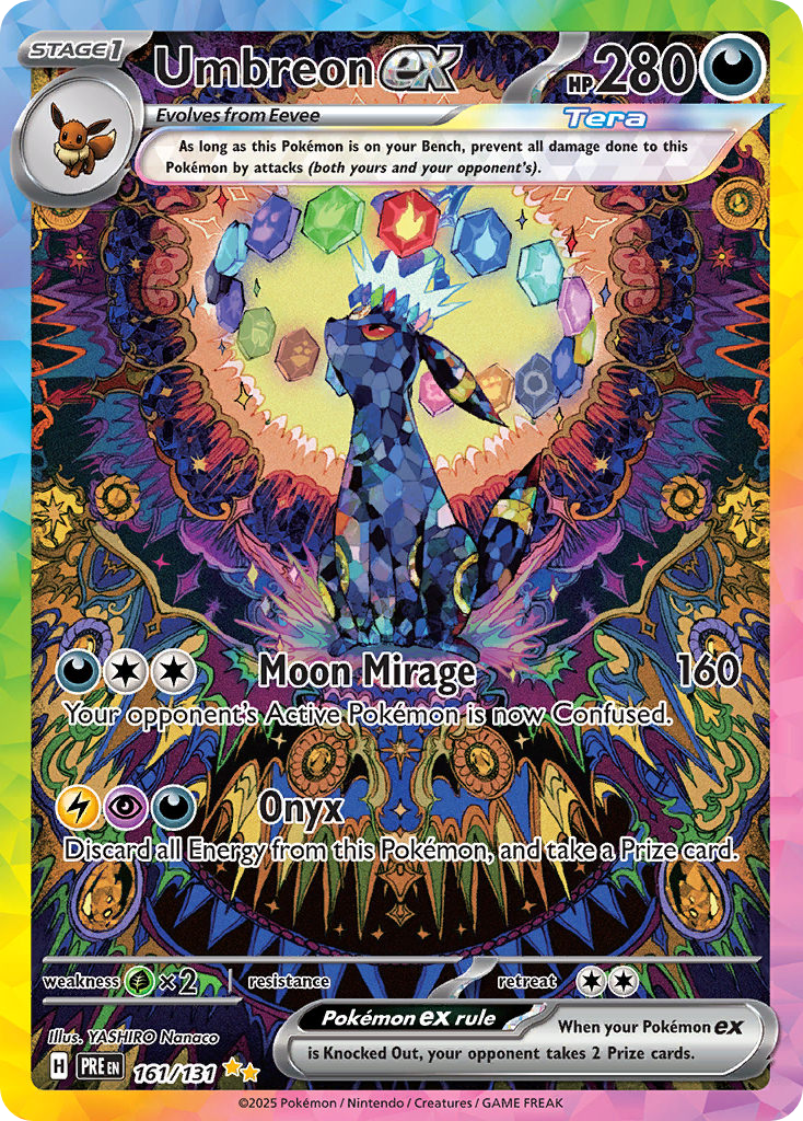 Umbreon ex #161 Prismatic Evolutions Sticker